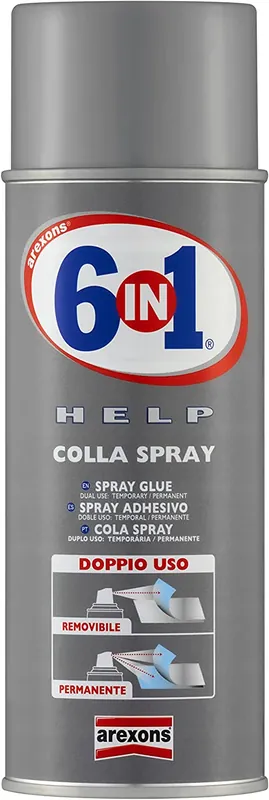 6IN1 HELP COLLA SPRAY DOPPIA AZIONE ML 400 Premium