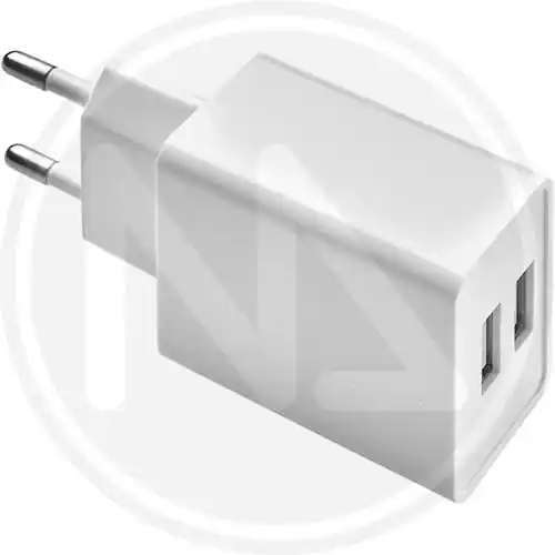 ADATTATORE BISPINA 2 PRESE USB MAURER - CF. BLISTER Express Levering