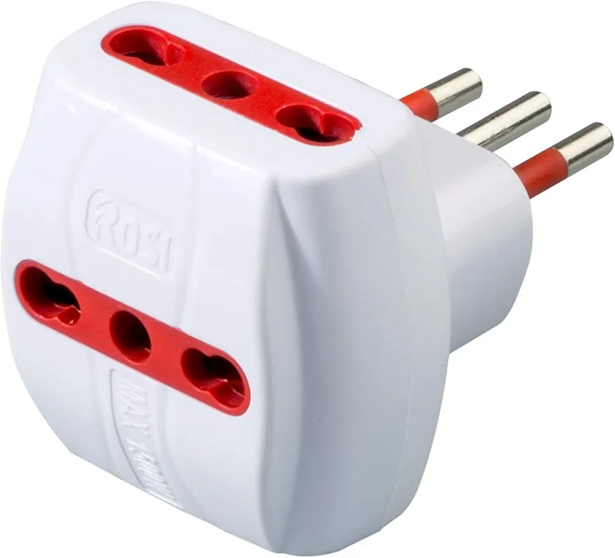 ADATTATORE TRIPLO CON PROTEZIONE SOVRACCARICO ‘78041 T‘ Nieuw