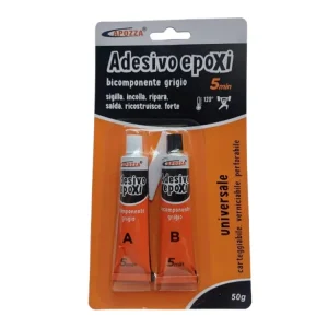 Premium ADES. EPOXI GRIGIO BICOMP. 50 G 2 TUB. BLISTER