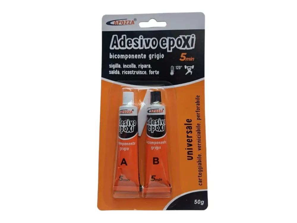 Premium ADES. EPOXI GRIGIO BICOMP. 50 G 2 TUB. BLISTER