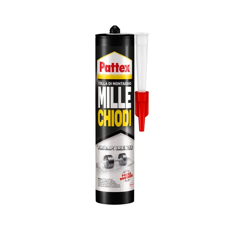 ADESIVO MONTAGGIO "MILLECHIODI TRASPARENTE" 310GR (CARTUCCIA) 2584533 Gratis Retour
