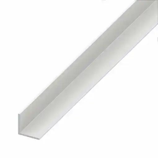 Snelle Levering angol 15x15x1 PVC bianco 1m