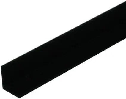 angol 15x15x1 PVC nero 1m Seizoensaanbieding