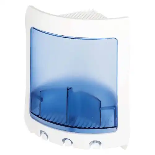 ANGOLARE PER DOCCIA ‘LOOP‘ cm 30 x 37 x 19 - bianco/azzurro Aanbieding