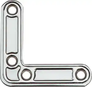 Beperkt Aanbod ANGOLO DI RINFORZO INOX ART.153 MM.40X40 -STA140