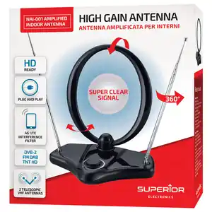 ANTENNA AMPLIFICATA PER INTERNI Bestel Nu