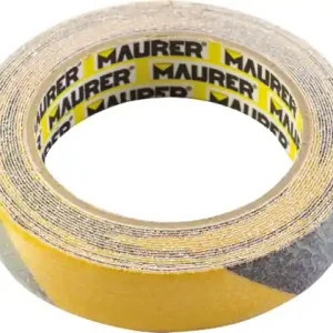 ANTISCIVOLO ADESIVO GIALLO-NERO 5MT 25MM MAURER IN ROTOLO Betrouwbaar