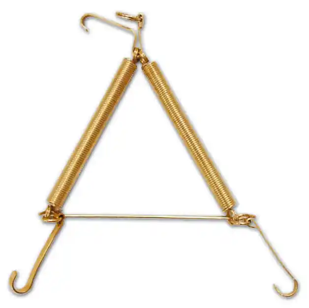 APPENDIPIATTI A MOLLA IN ACCIAIO N°3 22 X 33 PZ. 10 DES22997 Seizoensaanbieding