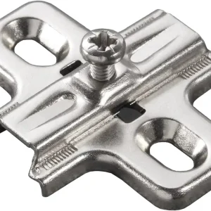 BASETTA PER CERNIERA art. B2V3H09 - TIPO FISSO SALICE - CER62 MO8 Speciale Aanbieding