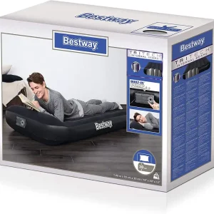 Koop Vandaag Bestway Airbed Tritech Letto gonfiabili, Nero, 188 x 99 x 30 cm