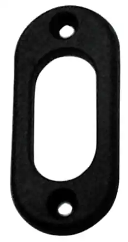 Beperkte Voorraad BOCCHETTA ISEO 042.001 X CILINDRO OVALE NERO -BOC18-