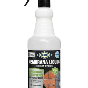 Bostik Membrana Liquida Barriera Invisibile impregnante per superfici 1L trasparente Uitverkoop