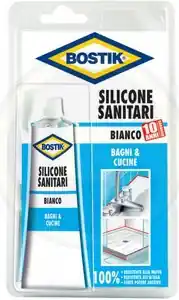 Voordeelprijs BOSTIK SILICONE SANITARI BLISTER 60 ML BIANCO BLISTER