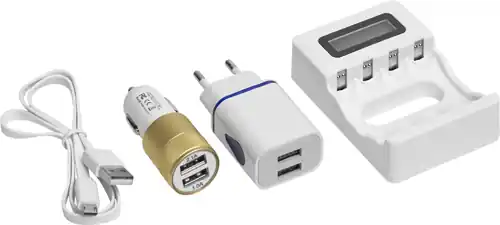 Aanbieding CARICABATTERIE PORTATILE PER BATTERIE RICARICABILI MAURER