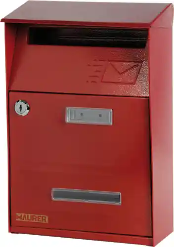 Populair CASSETTA POSTALE MAURER "SIGNAL" ROSSO