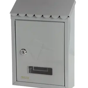 CASSETTA POSTALE MAURER "STAMP" GRIGIO 21X6,8X30HCM Favoriet