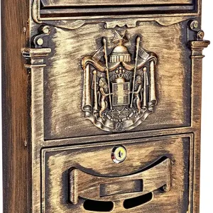 Nu Kopen CASSETTE P/LETTERE VIGOR RESIDENCIA BRONZO 26X 9X41H