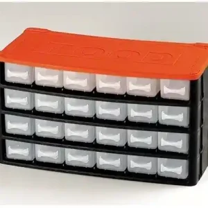 CASSETTIERA PORTAMINUTERIE 33 X 16 X 18 CD1224 Nieuw