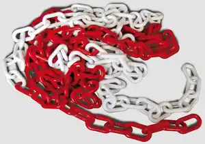 Favoriet CATENA PLASTICA BIANCO/ROSSO GR.6 ML.25