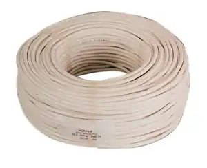 CAVO ELETTRICO SEZ. 2X0,75 BIANCO H05VV-F Betrouwbaar