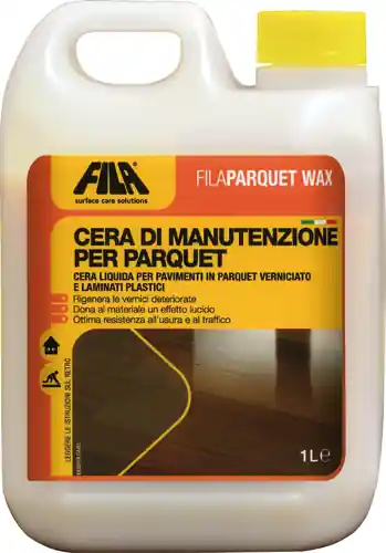 CERA X PAVIMENTI IN PARQUET "FILAPARQUET WAX" 1LT FILA Populair