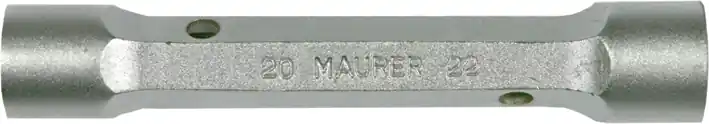 CHIAVE A TUBO DOPPIA MAURER PLUS MM 8X 9 - CF. SU PLACCHETTA Actieprijs