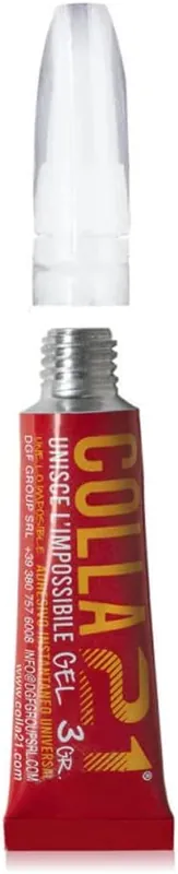 Flitsaanbieding COLLA 21 CIANOACRILITO IN GEL BLISTER 3 GR.
