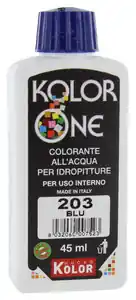 COLORANTE KOLOR ONE ML.45 N.203 BLU Rechtstreeks Van De Fabrikant
