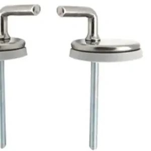 Premium COPPIA SUPP.P/SEDILI WC I/OTT. CROMATO