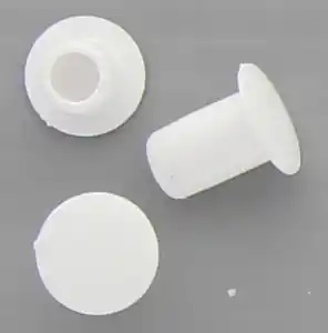 Snelle Levering COPRIFORO PLASTICA MM. 6 BIANCO*