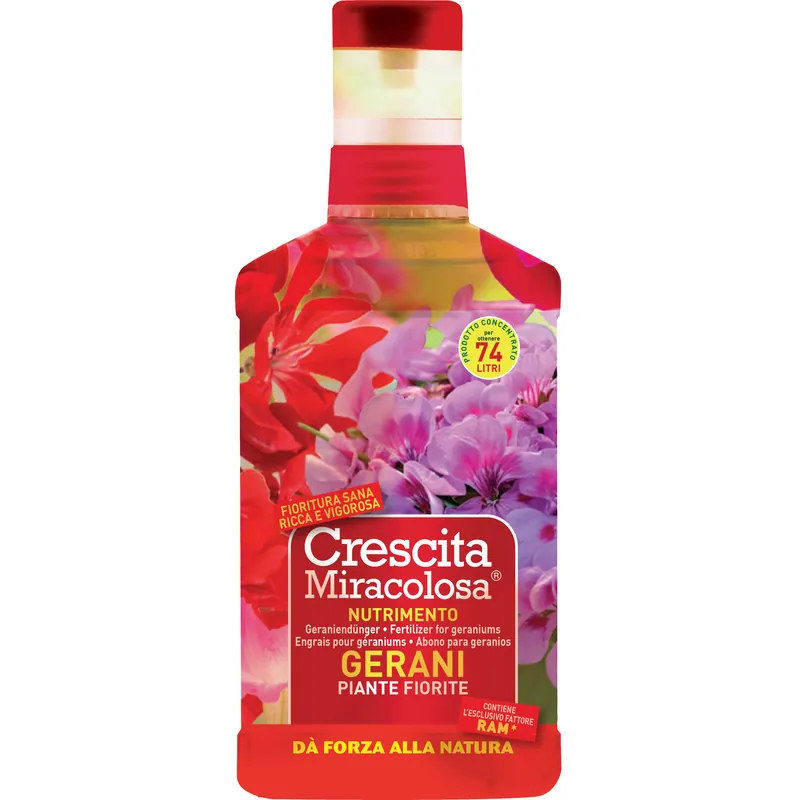 Direct Verzonden CRESCITA MIRACOLOSA GERANI ML.750