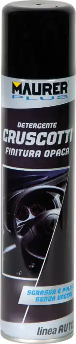 DETERGENTE AUTO "CRUSCOTTI SATINATI" 300ML MAURER PLUS SPRAY Beperkte Voorraad
