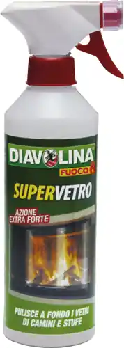 DETERGENTE STUFE CAMINETTI "VETRI" 500ML DIAVOLINA Actieprijs