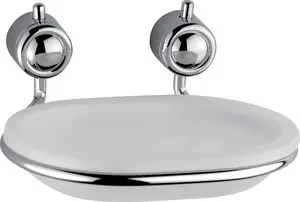DIANA ART.XL-802 PORTASAPONE CROMO Rechtstreeks Van De Fabrikant