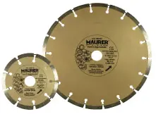 DISCO DIAMANTATO CORONA SEGMENTATA 230MM MAURER PLUS - CF. BLISTER Meest Verkocht