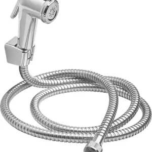 DOCCETTA A MANO CROMATA CON PULSANTE SHUT-OFF FLESSIB. 1,5MT MAURER AQUA Hete Deal