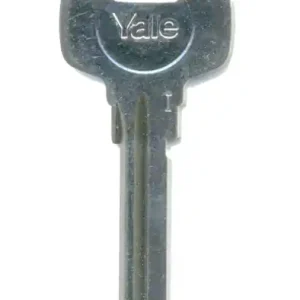 Betrouwbaar DUPLICAZIONE CHIAVE YALE 6P "01006" OTTONE NICHELATO lunghezza 31,35 mm