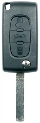 DUPLICGUSCIO CHIAVE AUTO CN005C-3BT-NV CITROEN KEYLINE Beperkt Aanbod