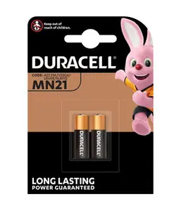 DURACELL PILA ALCALINA 12V MN21 PZ.2 Favoriet