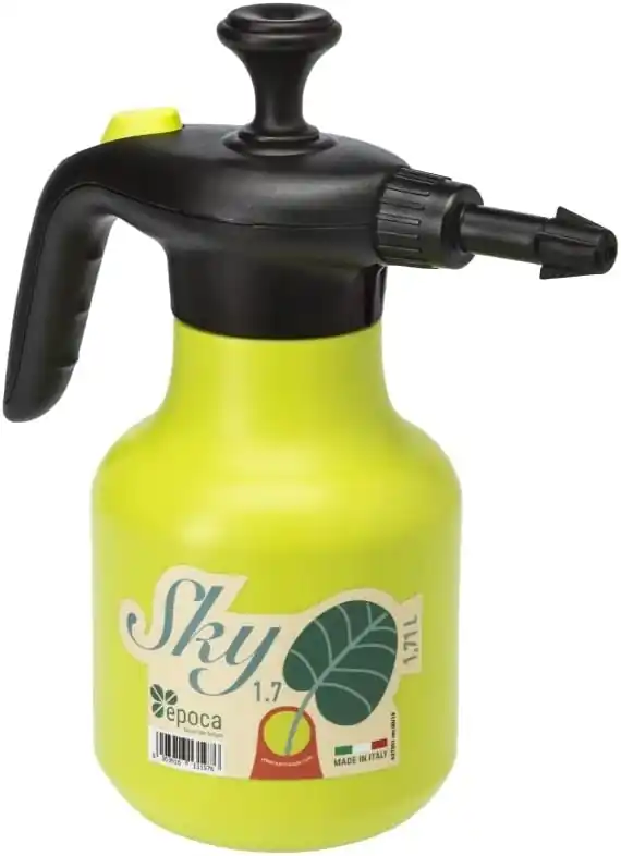 EPOCA Pompa a Pressione Manuale con Stantuffo per Piante Pesticidi Fertilizzanti Vaporizzatore Nebulizzatore Sky 1.7 Premium