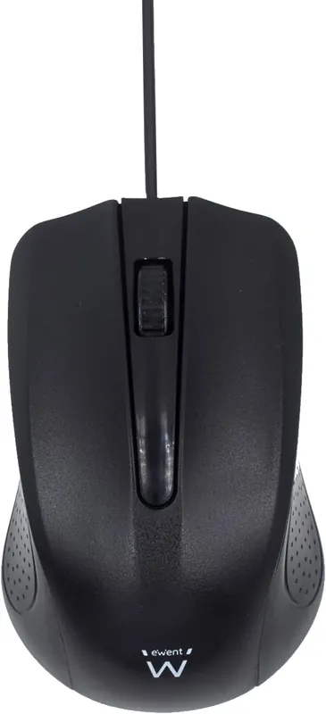 Ewent EW3300 - Mouse ottico con cavo USB a 3 pulsanti, 1000 DPI Must-Have