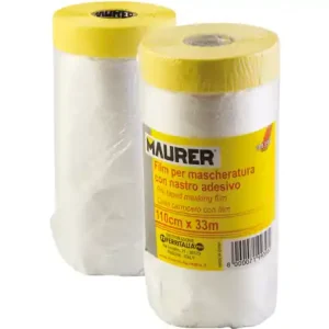 Finale Uitverkoop FILM POLIETILENE "IMPORT" MASCHERARE CON ADESIVO 110HCM 33MT MAURER