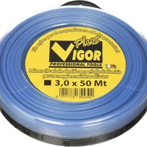 FILO DECESPUGLIATORI VIGOR SPIRAL-ALU-BLU 50 M D.3 MM Exclusieve Aanbieding