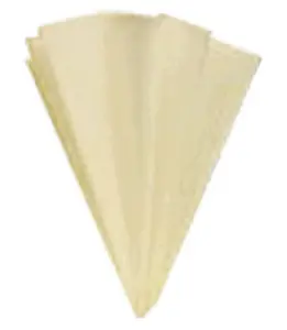 Premium FILTRO CARTA PIEGHETTATO 6 PZ.X IMBUTO A TORT