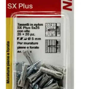 FISCHER TASSELLI SX 5 SK BLISTER 20+20 PZ Laatste Versie
