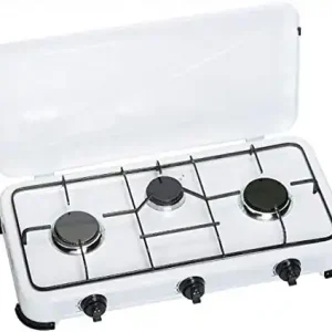 FORNELLO GAS BOMBOLA 3 FUOCHI THREE - CF. SCATOLA Flitsaanbieding