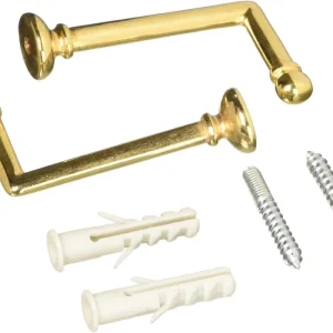 Uitverkoop GANCIO PER TENDA ‘ROMA‘ mm. 25 - pz 2 oro