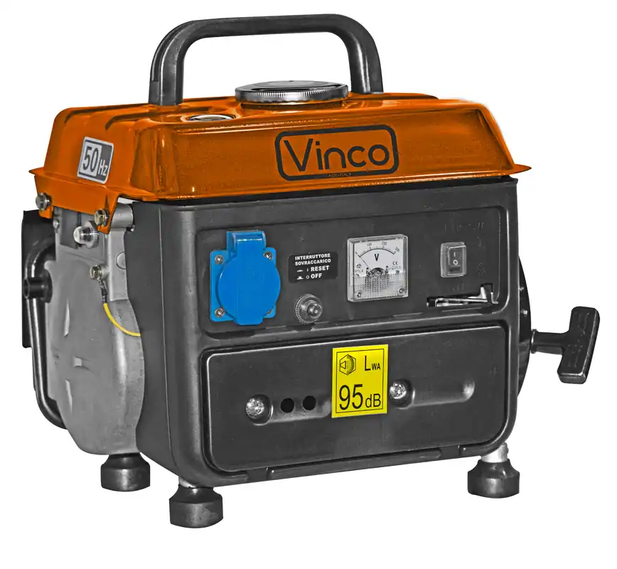 Superprijs GENERATORE PORTATILE VINCO 2T 0,8 KW 63CC