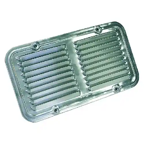 GRIGLIA AERAZIONE IN ALLUMINIO cm 25 x 14 Rechtstreeks Van De Fabrikant